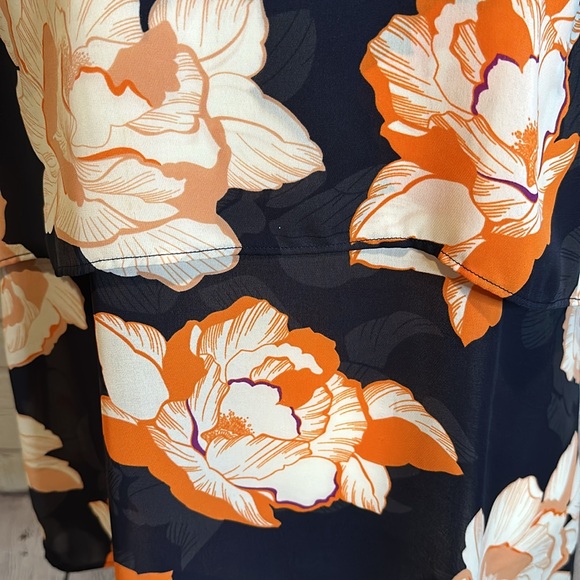 Cabi Blossom Floral Tiered Blouse Style 5030 - Picture 3 of 6